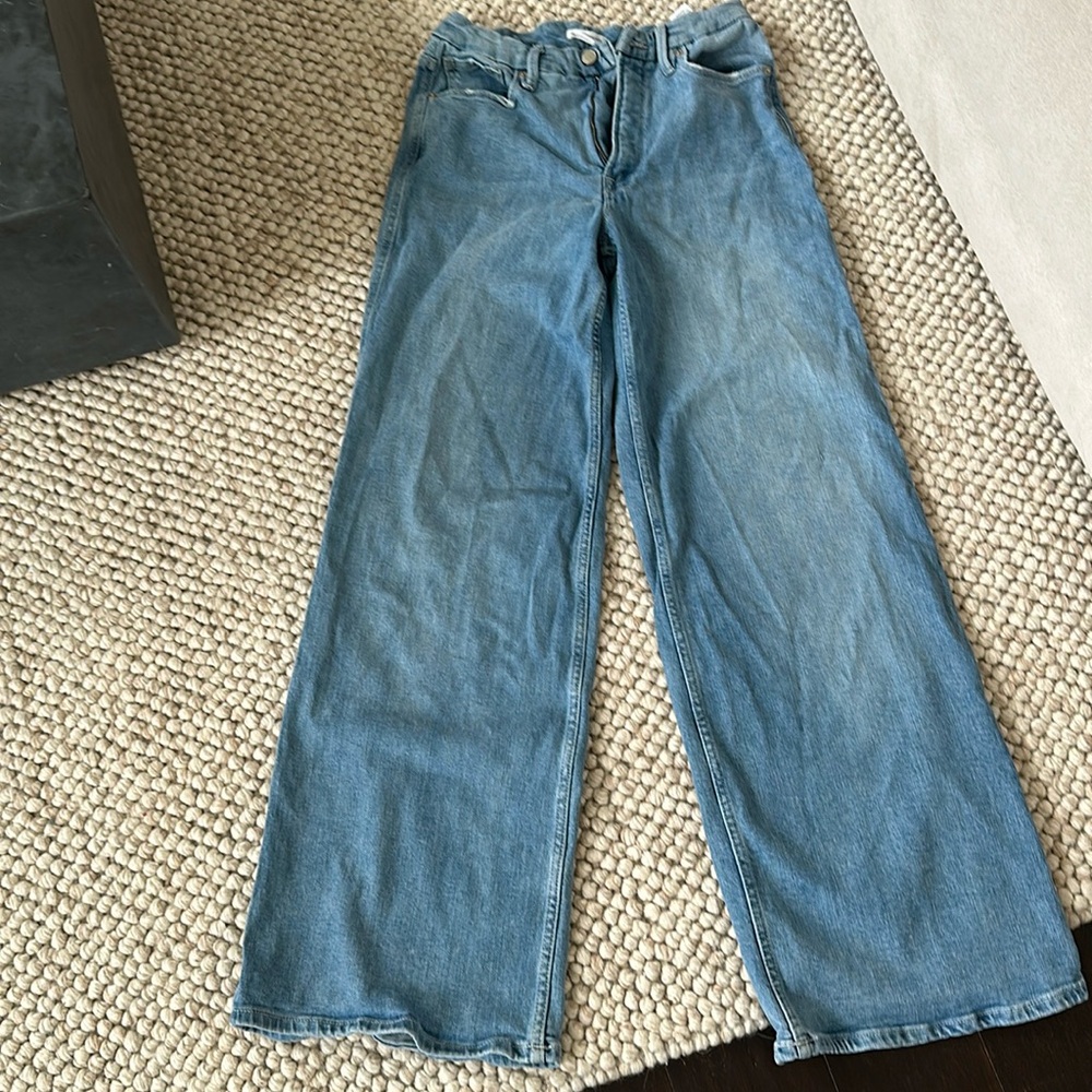 Good American Women’s GOOD EASE RELAXED JEANS